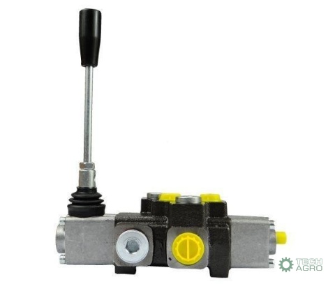 Rozdzielacz hydrauliczny 1-sekcyjny max przepływ 40L z zatrzaskiem Waryński Rozdzielacz hydrauliczny 1-sekcyjny max przepływ 40L z zatrzaskiem Waryński