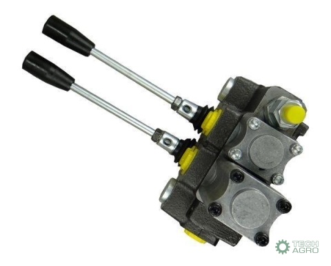 Rozdzielacz hydrauliczny 2-sekcyjny max przepływ 40L 1-sekcja pływająca Waryński Rozdzielacz hydrauliczny 2-sekcyjny max przepływ 40L 1-sekcja pływająca Waryński