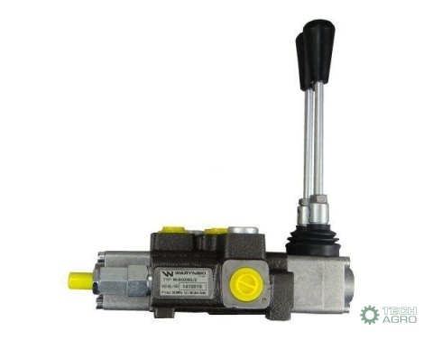 Rozdzielacz hydrauliczny 2-sekcyjny max przepływ 40L Waryński Rozdzielacz hydrauliczny 2-sekcyjny max przepływ 40L Waryński
