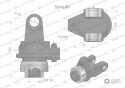 Sprzęgło na kołek wału Seria 8R 3500Nm - 35x106 - 1 3/4 Z6 WARYŃSKI