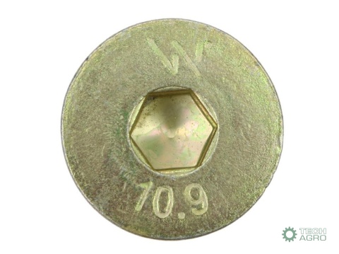 Śruba kpl., M12x40 - imbus klasa 10,9DIN7991, , Waryński Śruba kpl., M12x40 - imbus klasa 10,9DIN7991, , Waryński