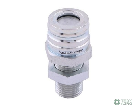 Szybkozłącze hamulcowe wtyczka G1/2"BSP gwint zewnętrzny Waryński Szybkozłącze hamulcowe wtyczka G1/2"BSP gwint zewnętrzny Waryński