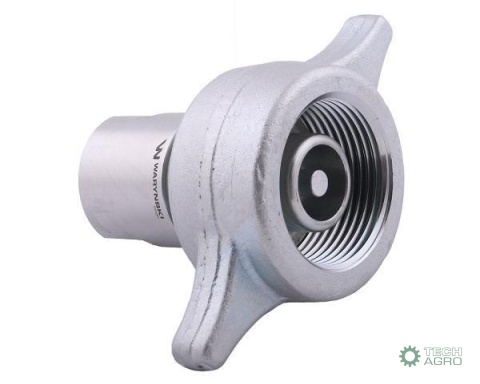 Szybkozłącze hydrauliczne skręcane (motylkowe) wtyczka G3/4"BSP gwint wewnętrzny 250bar Waryński Szybkozłącze hydrauliczne skręcane (motylkowe) wtyczka G3/4"BSP gwint wewnętrzny 250bar Waryński