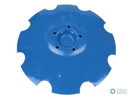 Talerz, uzębiony Z-8 fi 620 mocowanie5/160 grubość 6 mm stal borowa, Lemken Rubin 3490467, Waryński