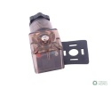 Wtyczka elektryczna W-WTYKVDC 12V 24V (SP666) do zasilania cewek elektromagnetycznych z diodą i uszczelką Waryński