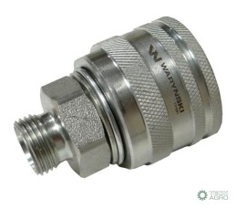Zawór wtyczka (Bizon) M18x1.5 skręcane (ZSR6160102) Waryński (opakowanie 10szt)