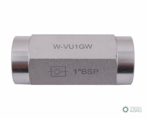 Zawór zwrotny W-VU1GW 1"BSP Waryński Zawór zwrotny W-VU1GW 1"BSP Waryński