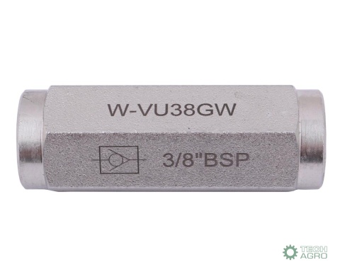 Zawór zwrotny W-VU38GW 3/8"BSP Waryński Zawór zwrotny W-VU38GW 3/8"BSP Waryński