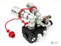Zestaw: Elektrozawór 1/2" 6/2 + Elementy złączne + Szybkozłącza EURO PUSH-PULL Waryński