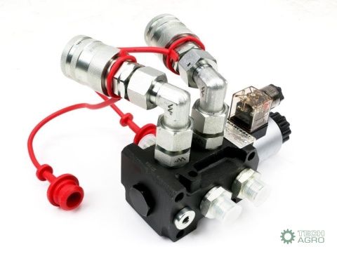 Zestaw: Elektrozawór 1/2" 6/2 + Elementy złączne + Szybkozłącza EURO PUSH-PULL Waryński Zestaw: Elektrozawór 1/2" 6/2 + Elementy złączne + Szybkozłącza EURO PUSH-PULL Waryński