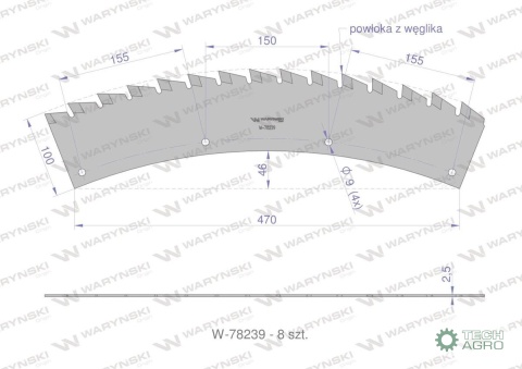 Zestaw PIŁ KEMPER 460 (plus), Waryński Zestaw PIŁ KEMPER 460 (plus), Waryński