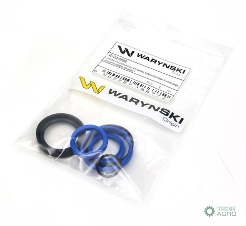 Zestaw uszczelnień do siłownika hydraulicznego 2-stronnego działania (50/28) Waryński Zestaw uszczelnień do siłownika hydraulicznego 2-stronnego działania (50/28) Waryński