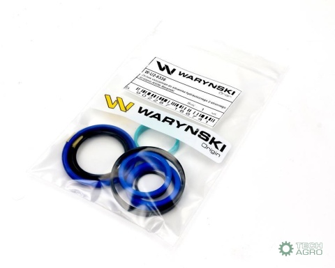 Zestaw uszczelnień do siłownika hydraulicznego 2-stronnego działania (63/36) Waryński Zestaw uszczelnień do siłownika hydraulicznego 2-stronnego działania (63/36) Waryński