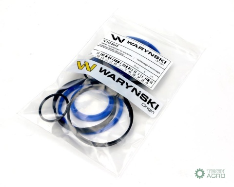 Zestaw uszczelnień do siłownika hydraulicznego 2-stronnego działania (80/45) Waryński Zestaw uszczelnień do siłownika hydraulicznego 2-stronnego działania (80/45) Waryński
