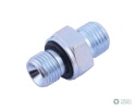 Złącze hydrauliczne proste BB (przyłączka) M14x1.5 (08L) x 1/4" BSP z uszczelnieniem XGE08LR-1/4"ED (G1/4ED14) Waryński ( sprzed