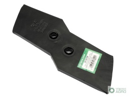 Dłuto prawe, nakładka lemiesza obracalna prawa 14mm 622128 zastosowanie Kuhn stal borowa, Royal Farm