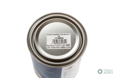 Emalia Ursus / Zetor Kość słoniowa HOXSO dwuskładnikowa bez podkładu. 9988174