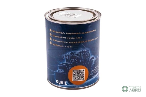 Farba Żółta uniwersalna HOXSO RAL 1515 dwuskładnikowa bez podkładu 9988165