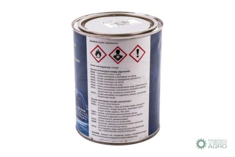 Farba Żółta uniwersalna HOXSO RAL 1515 dwuskładnikowa bez podkładu 9988165