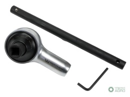 Klucz przekładniowy planetarny wzmacniacz momentu, przełożenie 1:3,3 do 2500Nm gniazdo 3/4