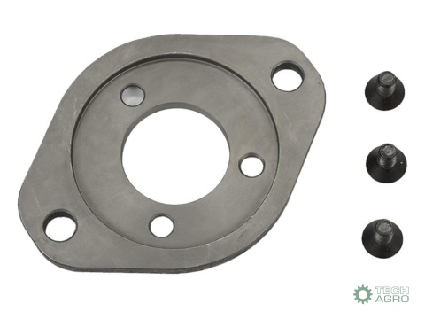 Kołnierz mocujący z kompletem śrub dosilnika serii WMM Waryński Kołnierz mocujący z kompletem śrub dosilnika serii WMM Waryński