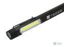 Latarka LED COB pen aluminiowa 400lm akumulator 750mAh ładowana USB Teger