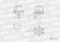Pompa zasilająca 12272156 POLMO