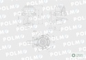 Pompa zasilająca 140100080709. 130100080733 POLMO
