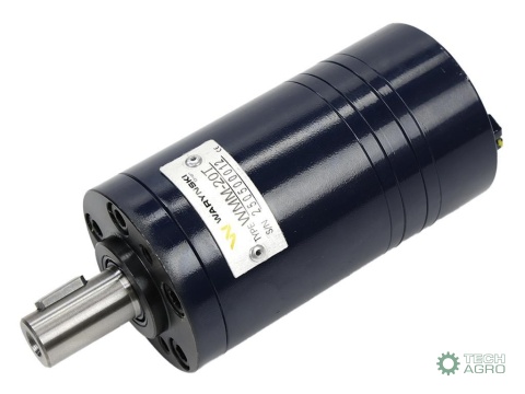 Silnik hydrauliczny orbitalny WMM 20cm3/obr (100 bar / max.140 bar) przyłącza tylne Waryński Silnik hydrauliczny orbitalny WMM 20cm3/obr (100 bar / max.140 bar) przyłącza tylne Waryński