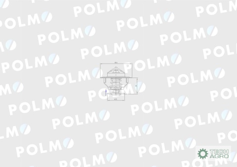 Termostat 0.007.1258.3 Deutz POLMO