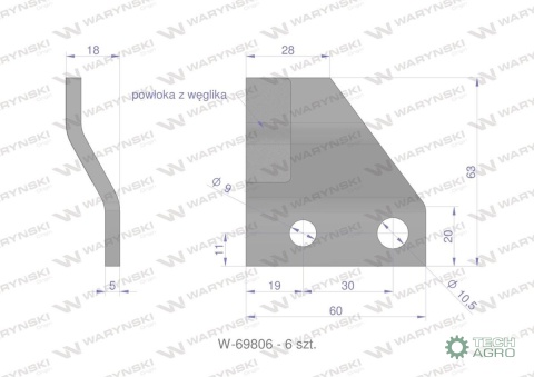 Zestaw PIŁ KEMPER 345 CA785533, Waryński Zestaw PIŁ KEMPER 345 CA785533, Waryński