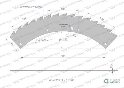 Zestaw PIŁ KEMPER 375 CA790405, Waryński Zestaw PIŁ KEMPER 375 CA790405, Waryński