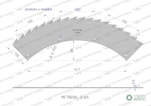 Zestaw PIŁ KEMPER 4500, 445, Waryński Zestaw PIŁ KEMPER 4500, 445, Waryński