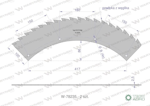 Zestaw PIŁ KEMPER 4500, 445, Waryński Zestaw PIŁ KEMPER 4500, 445, Waryński