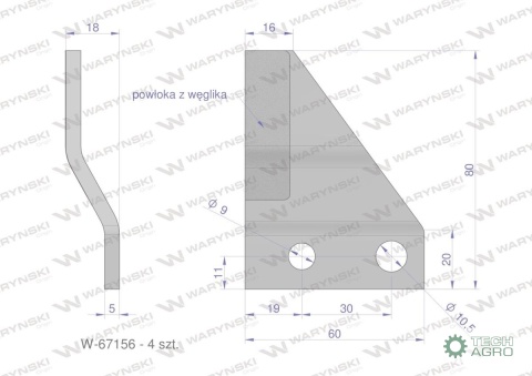 Zestaw PIŁ KEMPER M4500, 445, Waryński Zestaw PIŁ KEMPER M4500, 445, Waryński