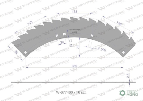 Zestaw PIŁ KEMPER M6008, 360 (plus)CA785534, Waryński Zestaw PIŁ KEMPER M6008, 360 (plus)CA785534, Waryński