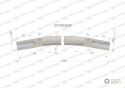 Drążek kierowniczy rura 1105mm 2378936 WARYŃSKI