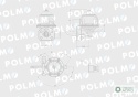 Pompa zasilająca 2641729 POLMO