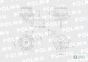 Pompa zasilająca 2641469 MF POLMO