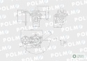 Pompa zasilająca 3637338M91 POLMO
