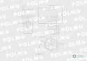 Pompa zasilająca 3904374 POLMO