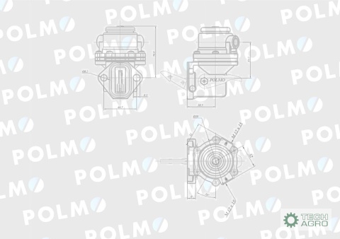 Pompa zasilająca 4667510 POLMO