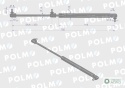 Siłownik maski L max. 785mm 3780734M1P MASSEY FERGUSON POLMO