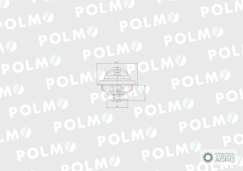Termostat 4224639M1 LANDINI POLMO