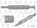 Tłumik okrągły krótki 865 mm 4.5kg C-330 (prosty) ORYGINAŁ URSUS