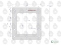 Komplet ( zestaw ) uszczelek skrzyni / mostu C-360 ORYGINAŁ URSUS