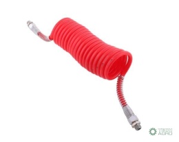 Przewód spiralny M-16x1.5 4.5m czerwonyPOLMO