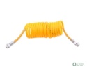 Przewód spiralny M-22x1.5 4.5m żółty POLMO