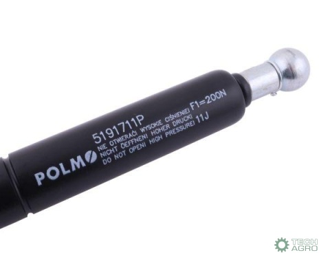 Siłownik drzwi L max. 191mm 5191711P CASE IH NEW HOLLAND STEYR POLMO