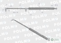 Siłownik drzwi L max. 274mm 5089549P CASE IH POLMO